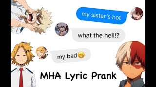 MHA Lyric PrankKamiTodoBakuSincerely Me [upl. by Ahsrat306]