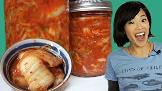 My FAVORITE KIMCHI Recipe  A Small Batch DIY  FERMENTED [upl. by Dysart580]