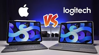 WHY PAY MORE Apple Magic Keyboard vs Logitech Folio Touch [upl. by Olsson]