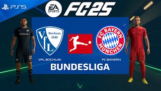 FC 25 Bochum vs Bayern Munich  Bundesliga 202425  PS5 [upl. by Bathesda]