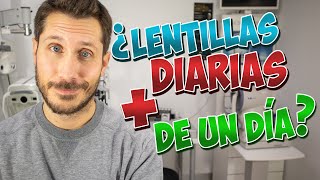 🤷🏼‍♂️ ¿PUEDES ponerte las LENTILLAS  DE UN DÍA 🤛🏻 [upl. by Hackathorn783]