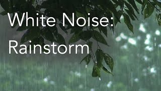 Rainstorm Sounds for Relaxing Focus or Deep Sleep  Nature White Noise  8 Hour Video [upl. by Alta]