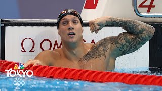 Caeleb Dressel breaks world record JUST grabs gold in 100m butterfly  Tokyo Olympics  NBC Sports [upl. by Weight]