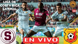 SAPRISSA VS HEREDIANO EN VIVO 🛑 COSTA RICA SUPERCOPA  FINAL EN DIRECTO [upl. by Llenet]