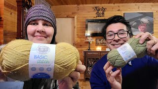 NEW YARN REVIEW Lion Brand Basic Stitch ANTIMICROBIAL [upl. by Immak566]