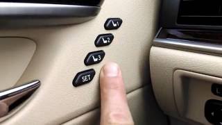 Lexus ES350  Memory Seat Position HowTo [upl. by Nosirrah]